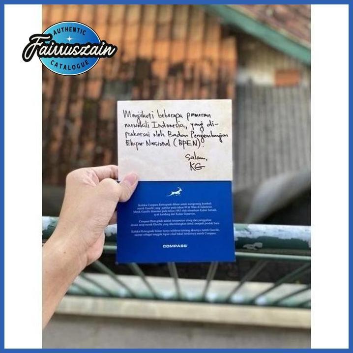 Er-87 Original 100% Sepatu Compass Retrograde Low White Blue/Black White/Double Black/Cream Compas R