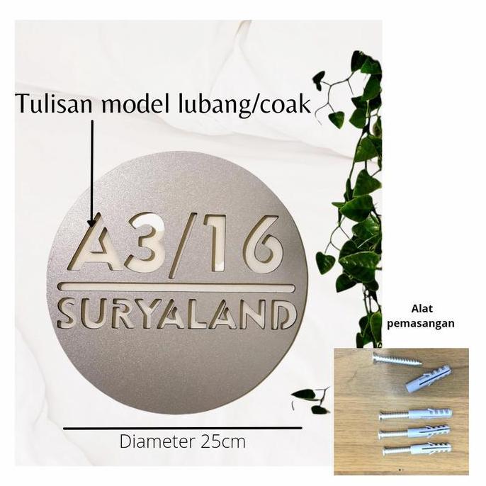 nomor rumah plat nomor rumah nomer rumah