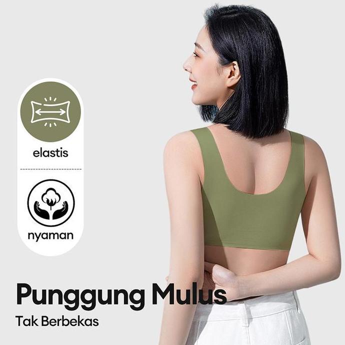 Promo Angelmommy Bra Tanpa Kawat Seamless Bra Menyusui Bra Kait Depan Bra Bersalin Sangat Elastis Uk