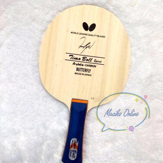 NEW Butterfly Timoboll Spirit FL~ Kayu Bet Pingpong Timoboll Spirit