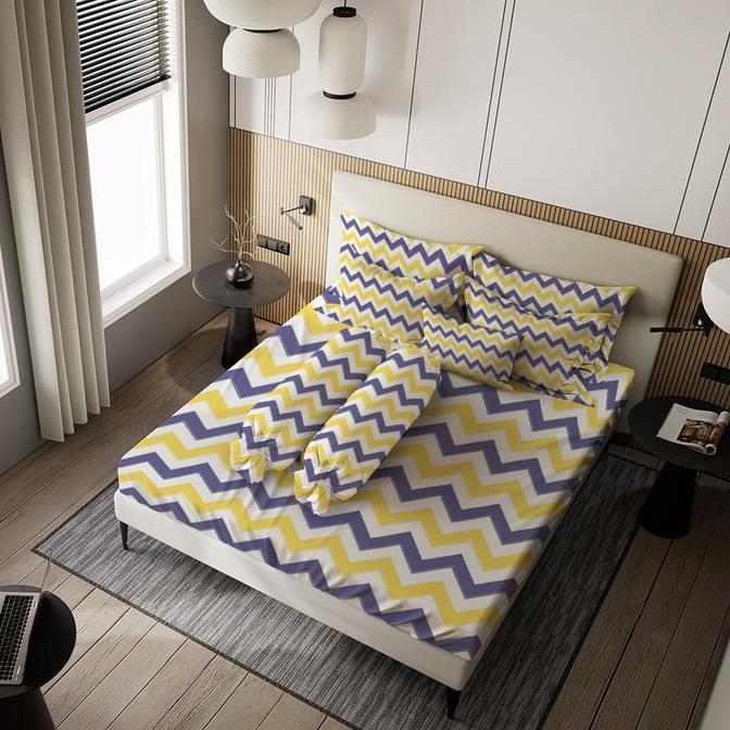 Sprei Nyenyak Lyka - 200x200x30 / 180x200x30 / 160x200x30 / 120x200x30
