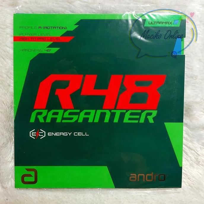 TERBARU - Andro Rasanter R48 ~ Karet Pingpong Andro Rasanter R48 MAX