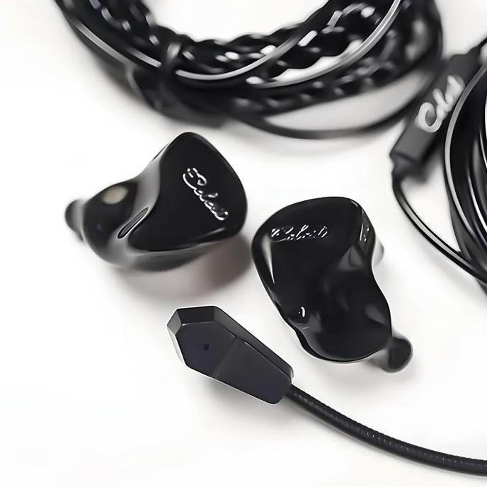 NEW KINERA CELEST WYVERN BLACK / WYVERN WHITE 10MM LCP DYNAMIC DRIVER IEM EARPHONE KINERA WYVERN BLA