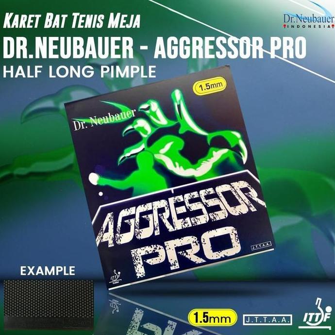 KARET TENIS MEJA BINTIK DR NEUBAUER AGGRESSOR PRO ORIGINAL