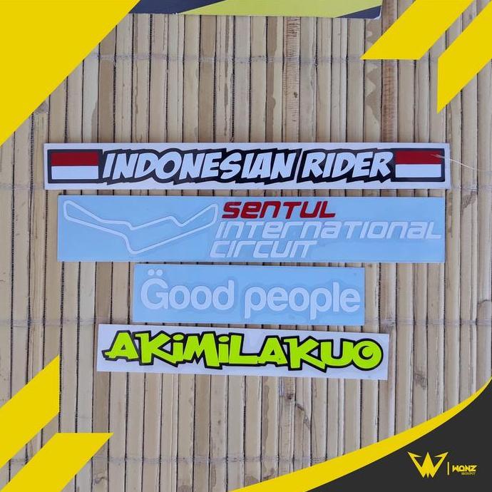 Stiker Visor Helm Sticker Murah Untuk Zeus, Bell, NHK, Suomy, KYT