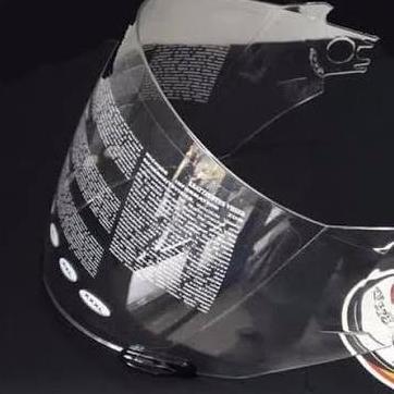 Kaca Visor helm Clear Zeus 611C 611 C Bening motor helmet