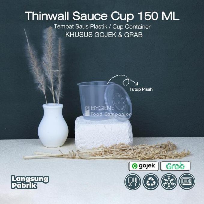 New- Thinwall Cup Puding 150ml Container - Thinwall Cup Puding 150ml