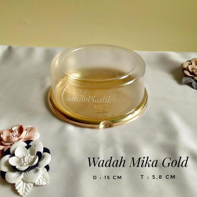 New- Mika Kue Gold Bulat / Mika Box Bakery Gold Bulat A 1455