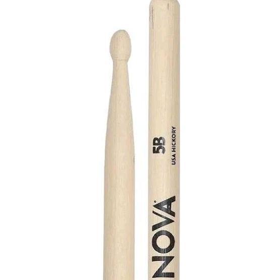 Vic Firth Nova Stick Drum Ukuran 7A, 5A, 5B Kayu Usa Hickory Stik Drum