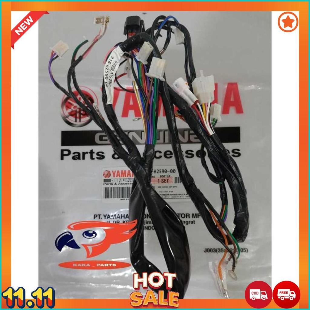 Wire Harness Assy / Kabel Body Set Jupiter Z 115 Jupiter Z New Robot 2010 Kode 31B Cod