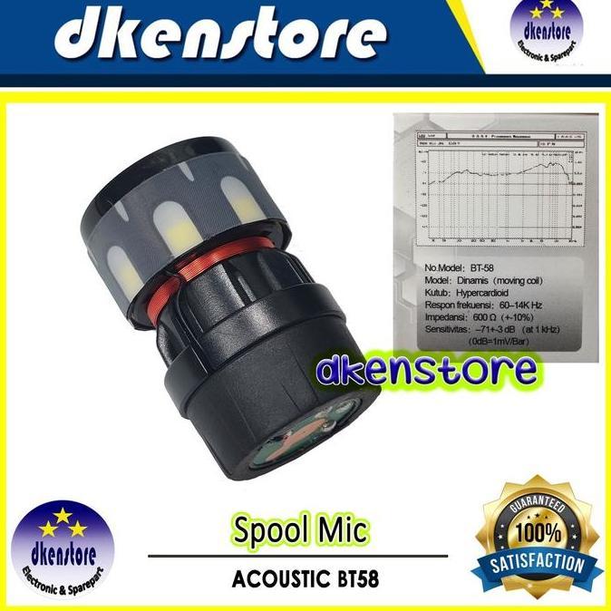 New- Spool Mic Acoustic BT58 Vocal Original