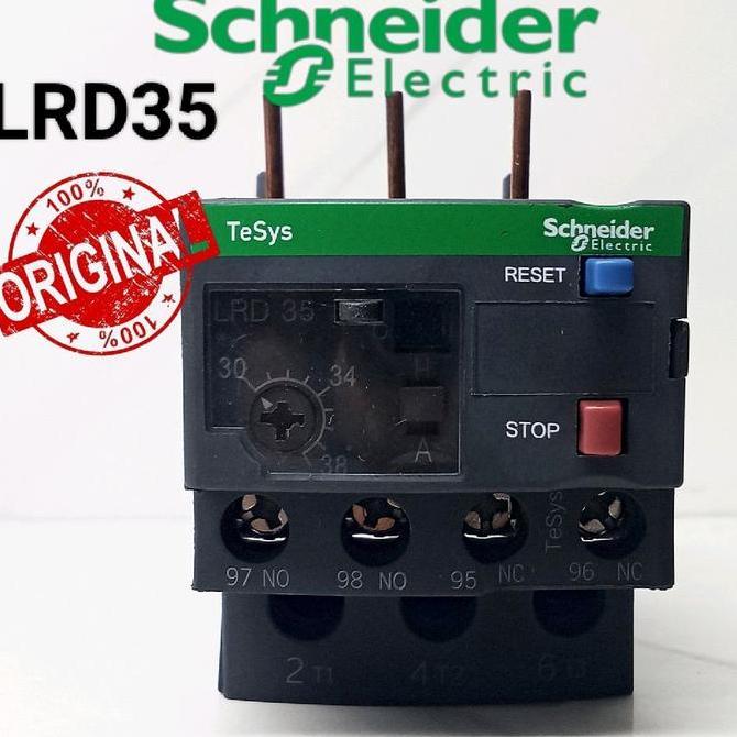 overload kontaktor Schneider new original lrd35 30-38a/overload Schneider lrd 35 original thermal ov
