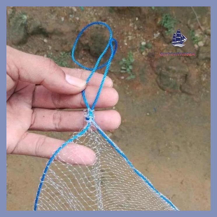 (PANCING) HANCAU / SIRIB IKAN / JARING ANCO UDANG LUNJAR TERI LUBANG PALING KECIL 3/8 INCHI JARING I