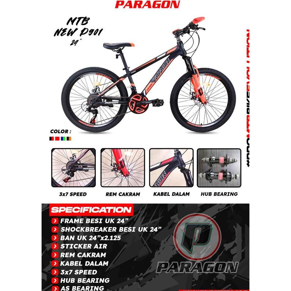 Terbaru Sepeda Mtb P901 Paragon Sepeda Gunung Dewasa