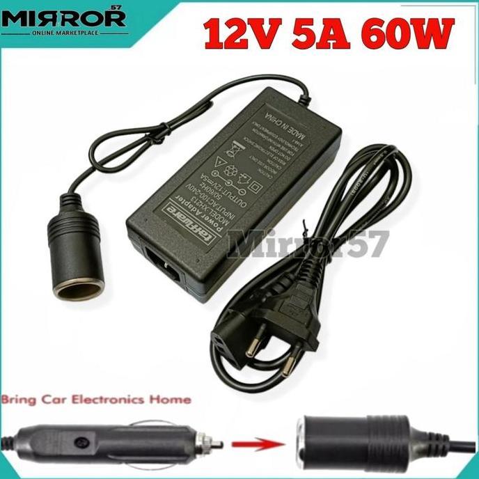 Satu Paket Pembersih Debu Mobil Vacuum Mobil & Adaptor Vacuum