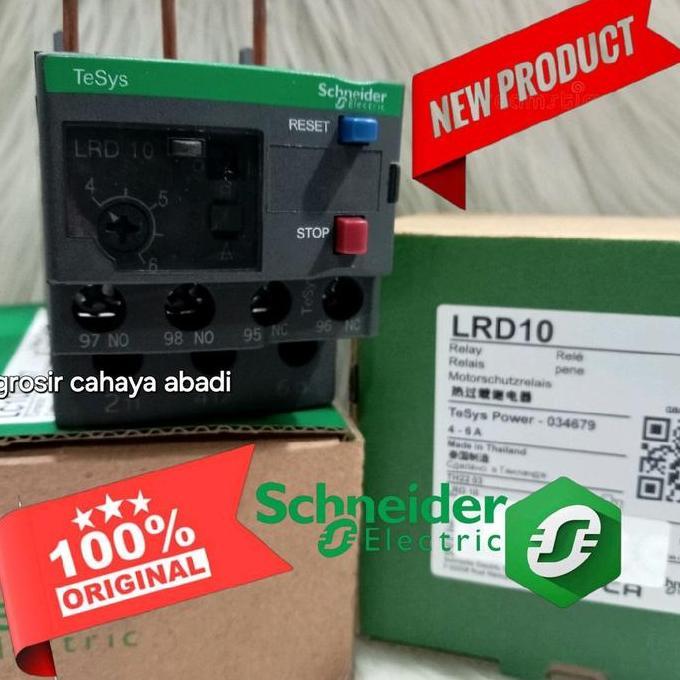 overload kontaktor schneider lrd10/lrd 10 4-6A/thermal overload schneider lrd10/tor kontaktor HIGH Q