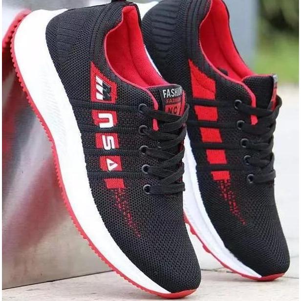 Grosir (Cod) Promo Sepatu Sneakers Kasual Nasa Sepatu Running Pria Dan Wanita Sepatu Lari Terbaru Un