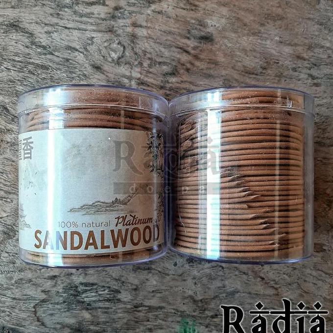 Dupa Lingkar 4 Jam PLATINUM SANDALWOOD (Natural Cendana Kupang Asli)