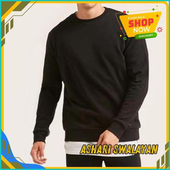 JAKET SWEATER CREWNECK DISTRO POLOS CUSTOM SABLON BORDIR PRIA WANITA COSTUM LOKAL INDONESIA