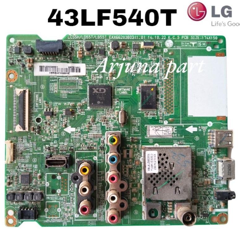 MAINBOARD TV LG 43LF540T / MB TV LG 43LF540T / MESIN TV LG 43LF540T / MODUL TV LG 43LF540T / MB LG 4