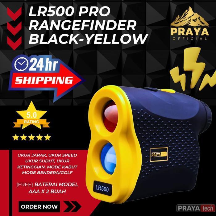 Range Finder Rangefinder Teropong Laser Ukur Jarak 600M 600 Meter Prayatech Original Dan Terpercaya