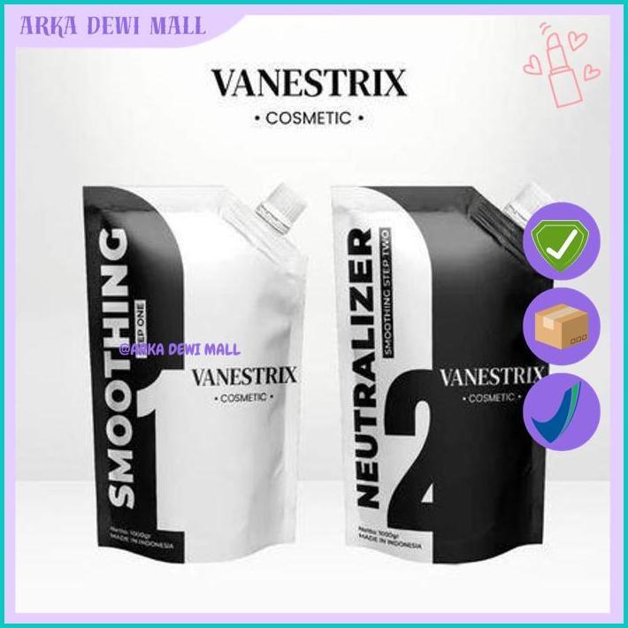 VANESTRIX SMOOTHING 1000GR STEP 1 & 2 - SMOOTHING VANESTRIX - S RAMBUT SMOOTHING VANESTRIX BAHAN BER