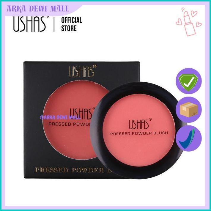 USHAS PRESSED POWDER BLUSH 5GR - BLUSH ON USHAS BPOM ORIGINAL BEST QUALITY 