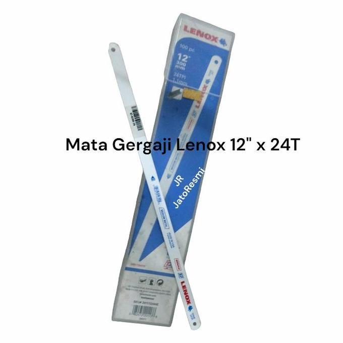 *****] Lenox Mata Gergaji Besi 12" x 24T (Halus) Made In USA