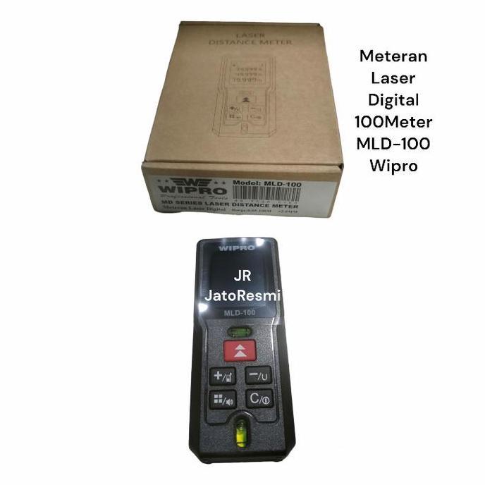 *****] Meteran Laser Digital 100 Meter MLD-100 Wipro