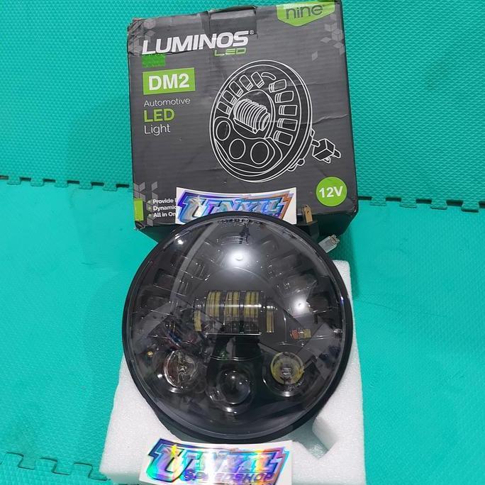 Promo LAMPU DAYMAKER 7 INCH 19 LED GORILLA PNP NINJA SCORPIO TIGER MEGAPRO Diskon