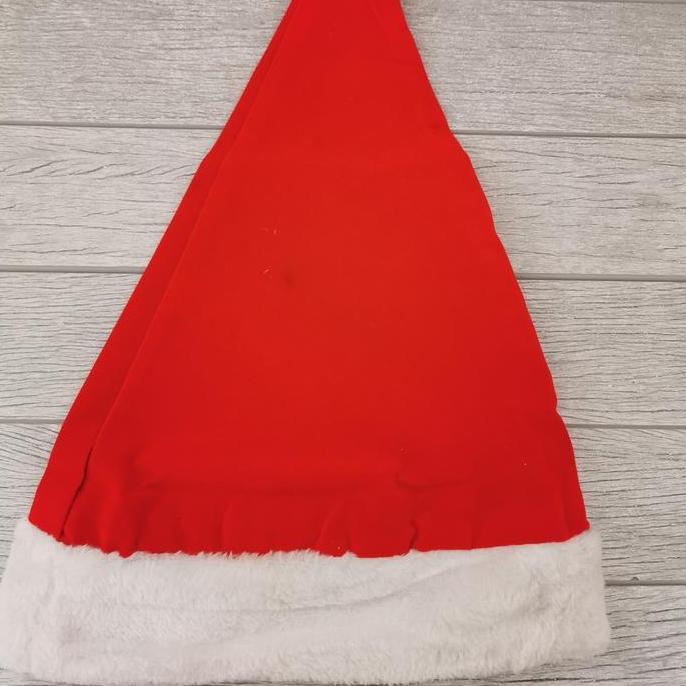 yang dicari] Topi Natal Bludru kaku Uk 27x40cm