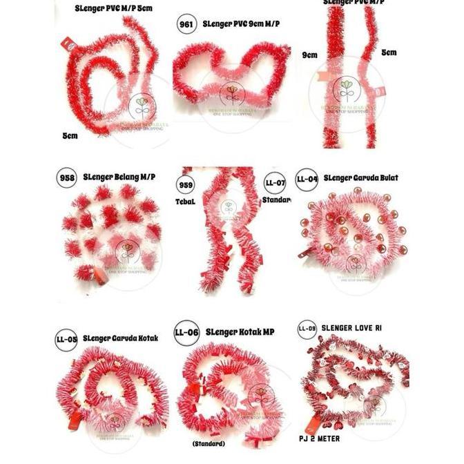 @=@=@=@=] Dekorasi 17an / Dekorasi agustus Slinger Merah Putih 17 agustus