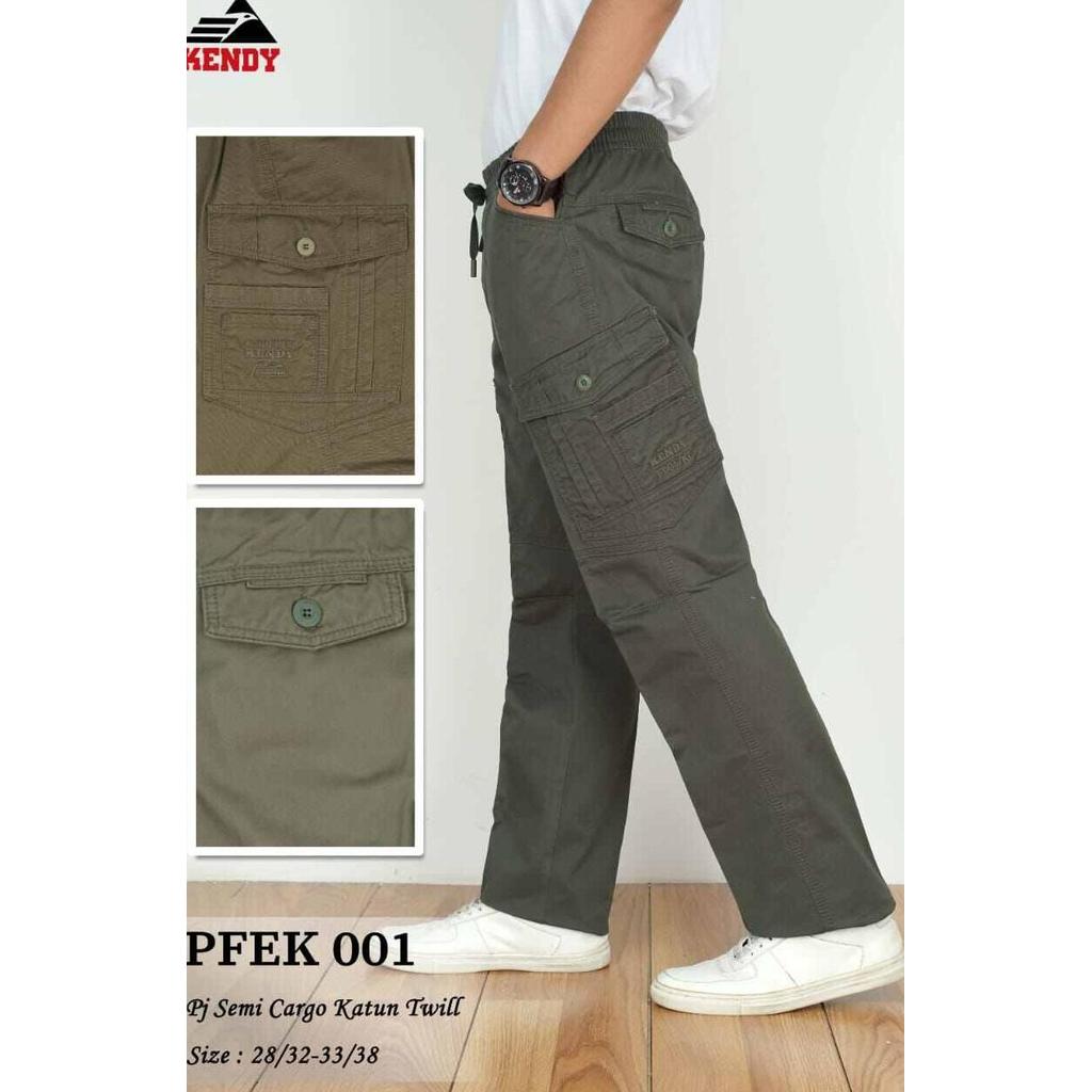 Promo Celana Rip Tactical Cargo Kendy Panjang (Lingkar Karet) Pfe