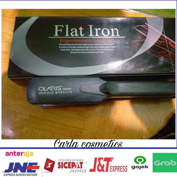 catokan rambut olaris 3228 flat iron/ion+ozon made in korea