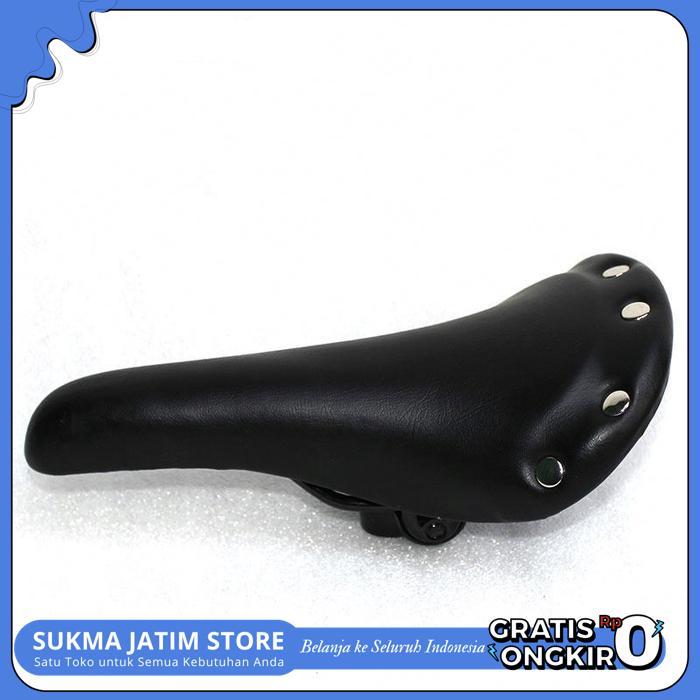 SADEL SEPEDA KLASIK PAKU VINTAGE RETRO SADDLE CLASSIC MODEL KULIT TERLARIS