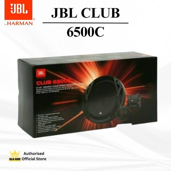 Promo Speaker Split 2-Way 6.5 Inch Jbl Club 6500C Speaker Pintu Mobil Midbass+Tweeter+Crossover Pasi