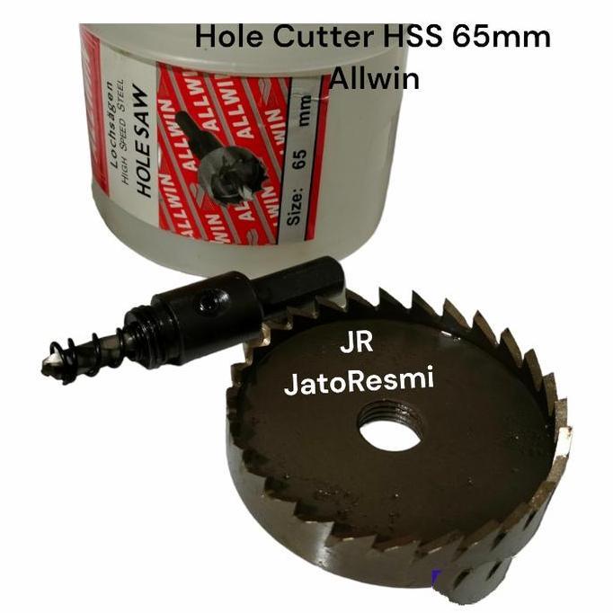 :::::::] Hole Cutter HSS 65mm Allwin Hole Saw HSS 65mm