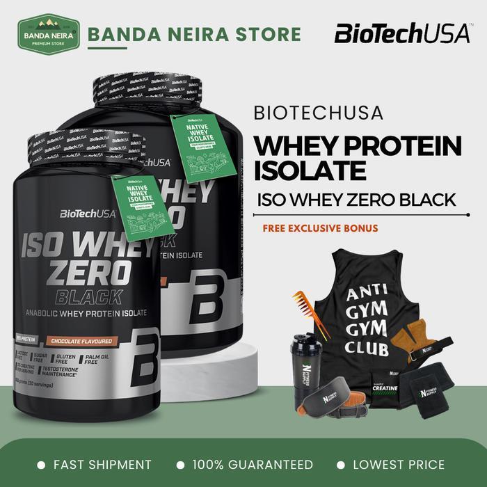 BIOTECH USA BIOTECHUSA Iso Whey Zero Black Protein Isolate
