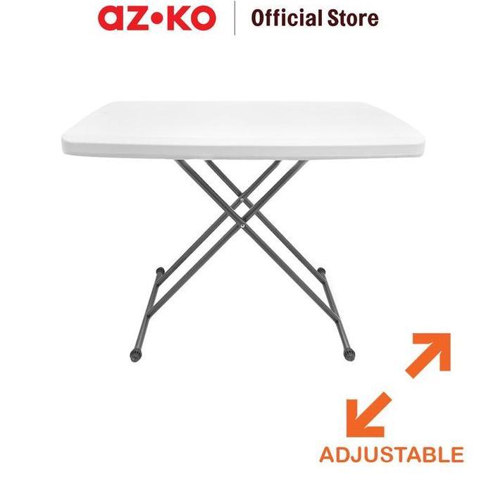 KRISBOW MEJA LIPAT ADJUSTABLE - PUTIH