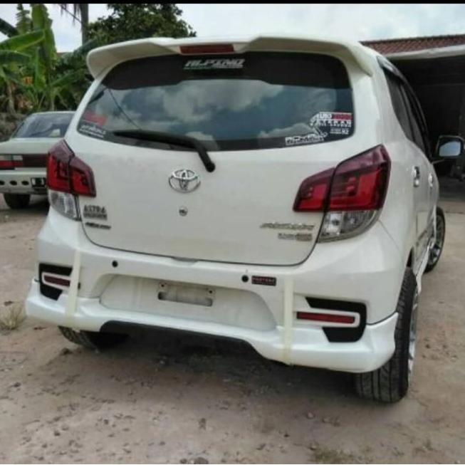 BODYKIT AGYA TRD BAGIAN BELAKANG ORIGINAL DAN TERPERCAYA