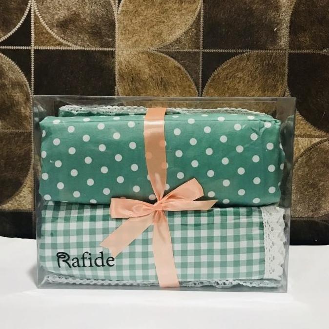 Mukena Dewasa Polkadot Katun Jepang Tokai