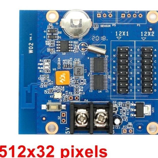 HD-W02 HUIDU WIFI LED CONTROLLER RUNNING TEXT P10