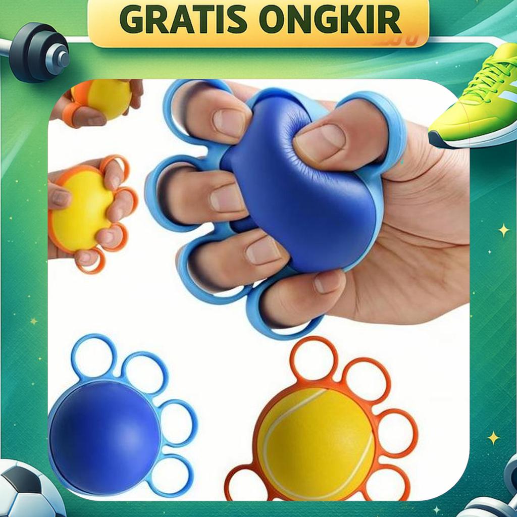 Bola Terapi Tangan Stroke/ Pegangan Jari Bola/ Bola Kesehatan Tangan / Bola Pijat Terapi Tangan Reha