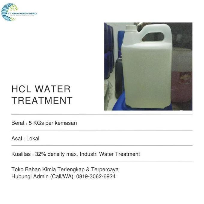 Hcl 32% Purity Max - Pembersih Kolam Renang 5 Kg