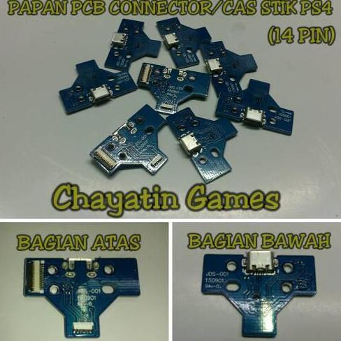 PAPAN PCB CONNECTOR/CAS STIK PS4 (14 PIN)