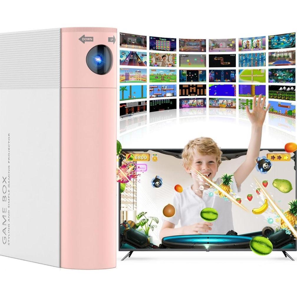 AR Motion Game Console for Kids: Plug and Play TV Video Games System for Indoor Physical Play I