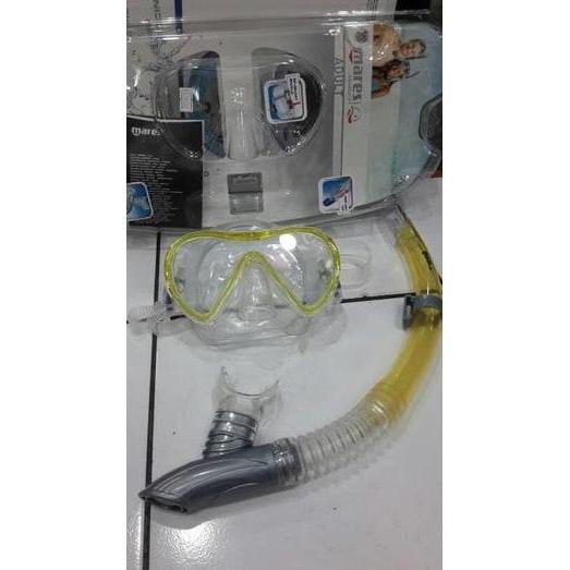Murah Alat selam paket snokel dan masker merk mares Non COD
