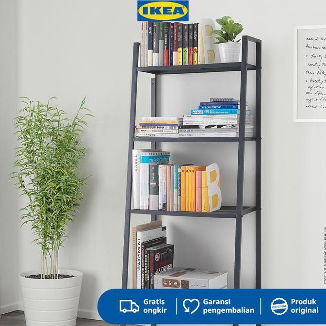 IKEA LERBERG Rak Serbaguna Minimalis Bahan Baja 60x148 cm .