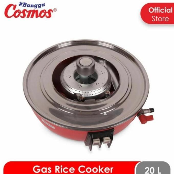 COSMOS Rice Cooker Gas Jumbo 20 Liter CRJ-3020 G/CRJ-3020G/CRJ3020G