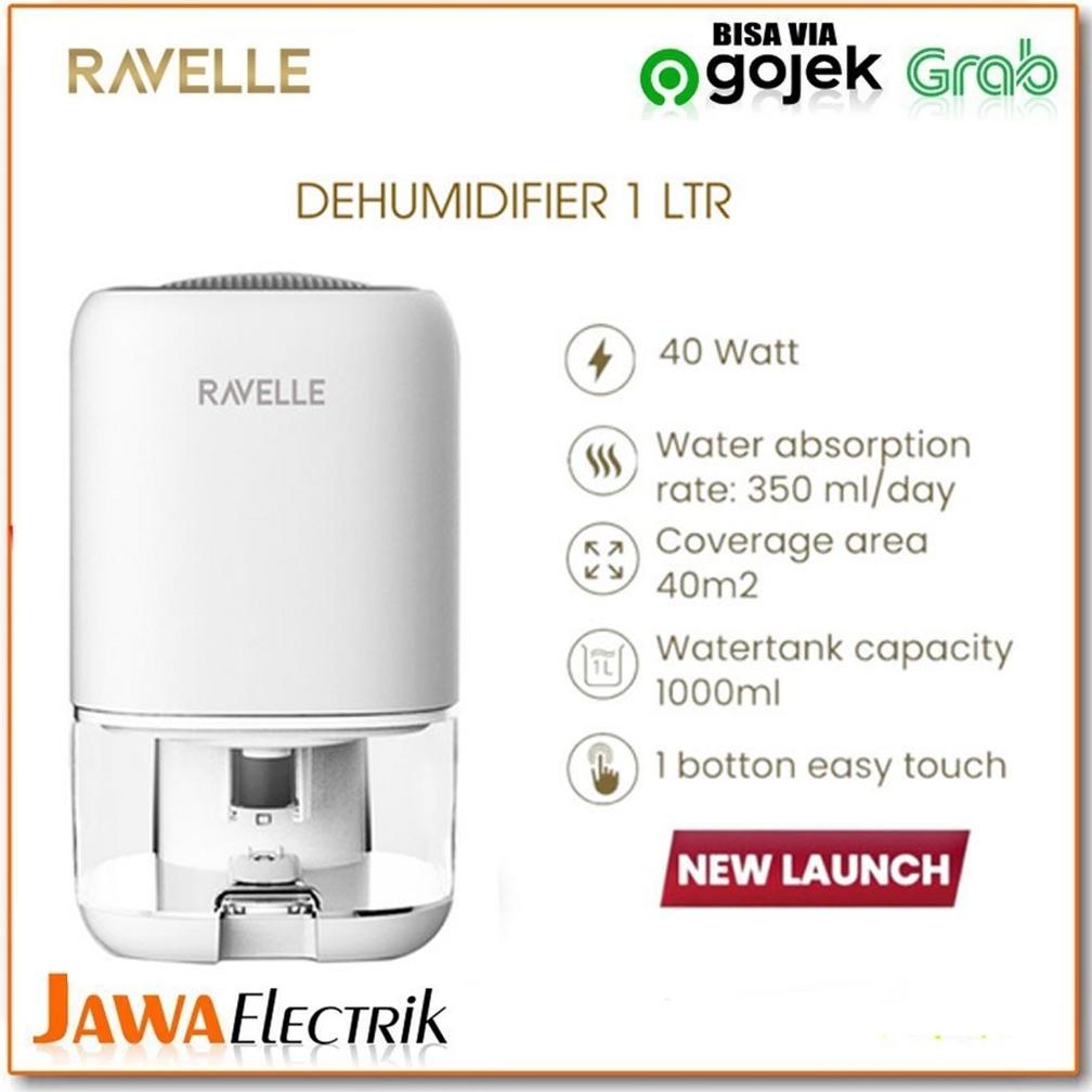 Ravelle Dehumidifier Kapasitas 1 Liter (Alat Pengontrol Kelembaban Udara)